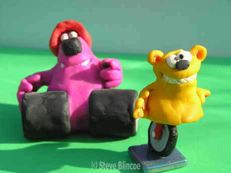 Rollerbear and Turbo Ted